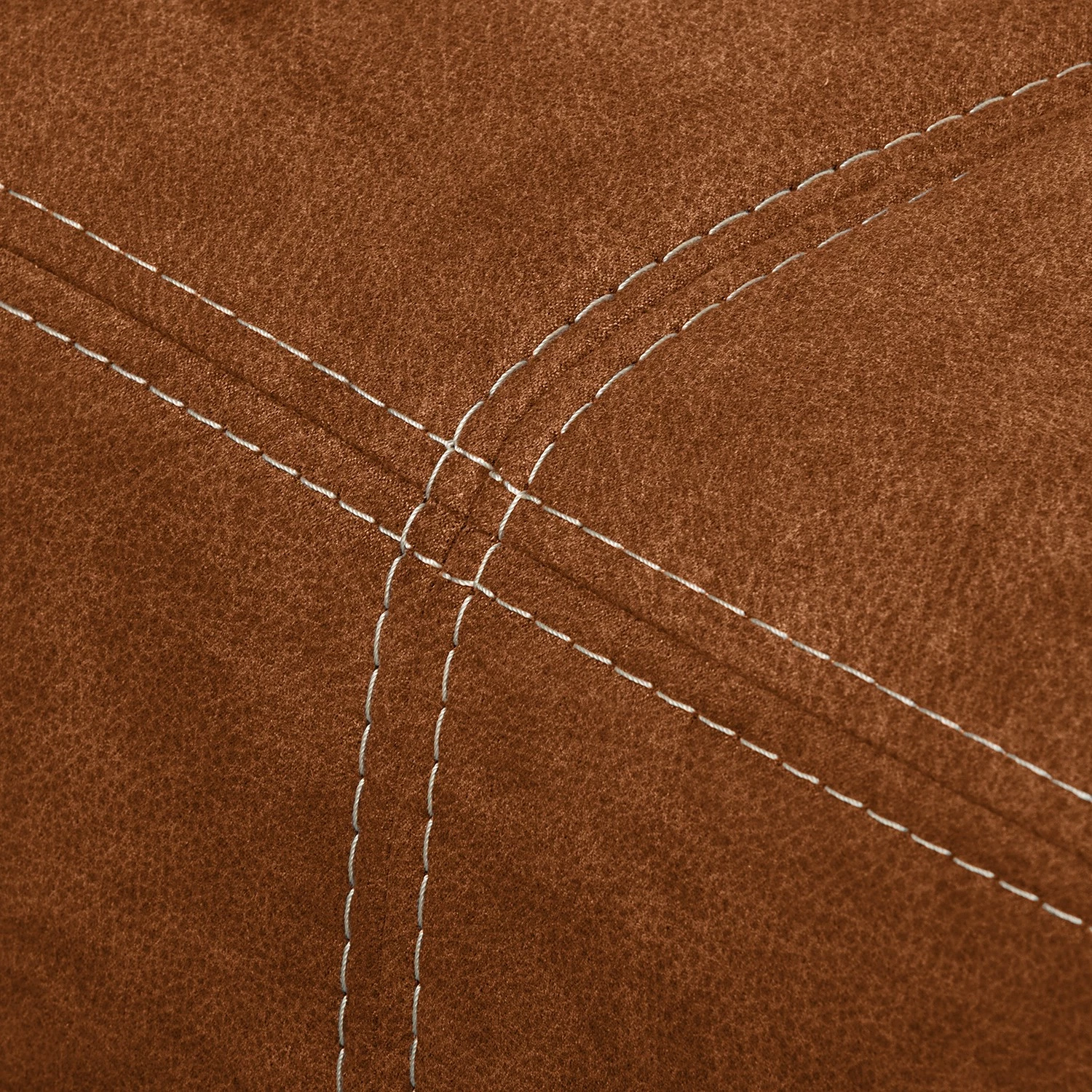 Loftscape Canapé d’angle Gatsby - Aspect cuir vieilli - Microfibre Zaira: Cognac - Méridienne courte à gauche (vue de face) 11 Loftscape Canapé d’angle Gatsby - Aspect cuir vieilli - Microfibre Zaira: Cognac - Méridienne courte à gauche (vue de face) – Image 11