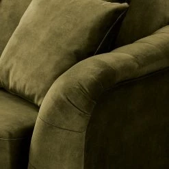 Red Living Canapé Lovis (3 places) - Velours Tomi: Vert vieilli 22 Red Living Canapé Lovis (3 places) - Velours Tomi: Vert vieilli -Canapés Soldes Magasin 1000298813 211214 180122000160 DETAILS P000000001000298813