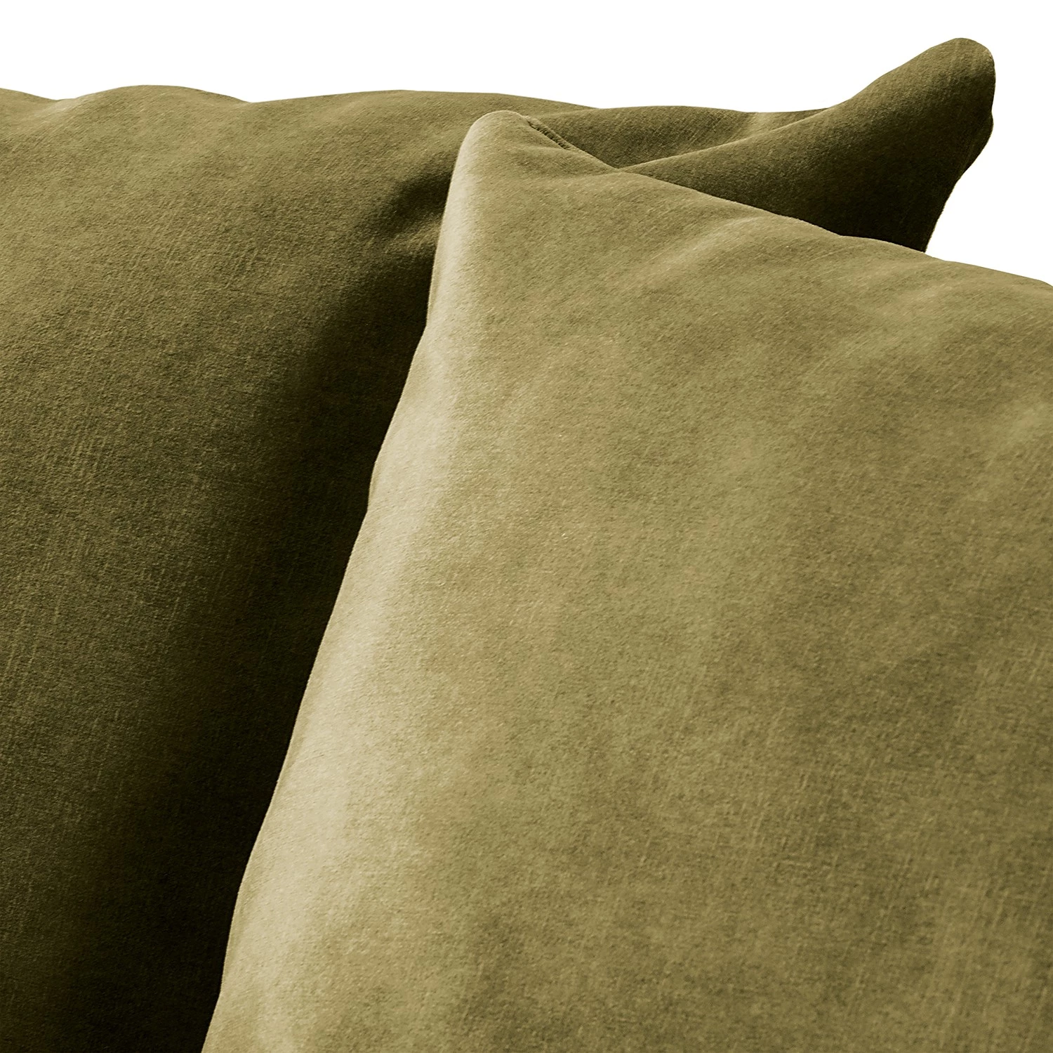 Red Living Canapé Lovis (3 places) - Velours Tomi: Vert vieilli 11 Red Living Canapé Lovis (3 places) - Velours Tomi: Vert vieilli – Image 11