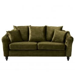 Red Living Canapé Lovis (3 places) - Velours Tomi: Vert vieilli 29 Red Living Canapé Lovis (3 places) - Velours Tomi: Vert vieilli -Canapés Soldes Magasin 1000298813 211214 18012200072 DETAILS P000000001000298813