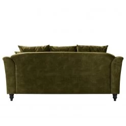 Red Living Canapé Lovis (3 places) - Velours Tomi: Vert vieilli 31 Red Living Canapé Lovis (3 places) - Velours Tomi: Vert vieilli -Canapés Soldes Magasin 1000298813 211214 18012200094 DETAILS P000000001000298813