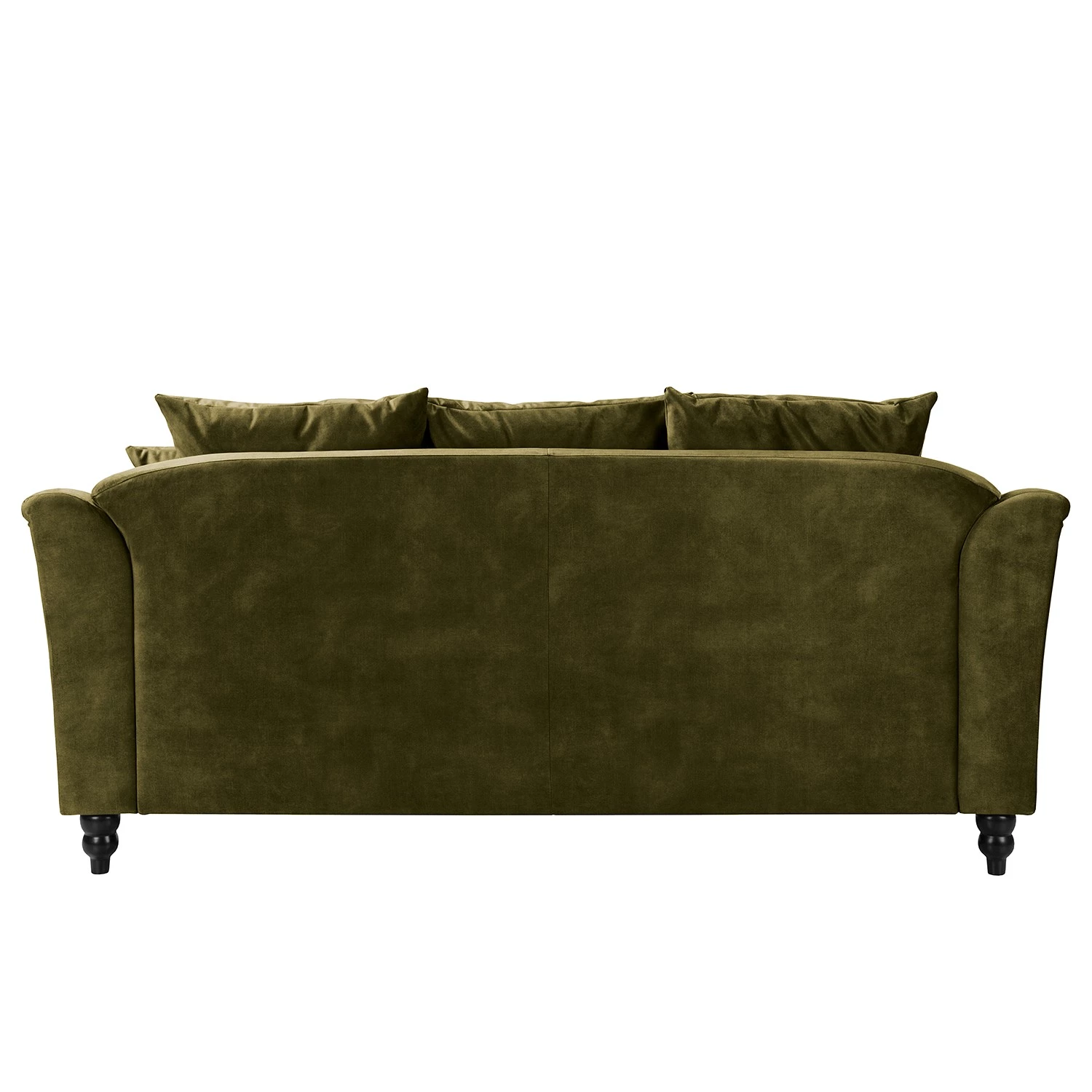 Red Living Canapé Lovis (3 places) - Velours Tomi: Vert vieilli 16 Red Living Canapé Lovis (3 places) - Velours Tomi: Vert vieilli – Image 16