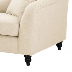 Red Living Canapé Lovis (2 places) - Tissu Jazy: Créme -Canapés Soldes Magasin 1000298836 211214 18013700370 DETAILS P000000001000298836