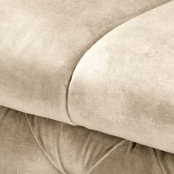 Red Living Canapé Merlin (2 places) - Velours Tomi: Créme -Canapés Soldes Magasin 1000298925 211214 18023201398 DETAILS P000000001000298925