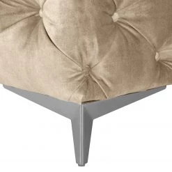 Red Living Canapé Merlin (2 places) - Velours Tomi: Créme -Canapés Soldes Magasin 1000298925 211214 18023201420 DETAILS P000000001000298925