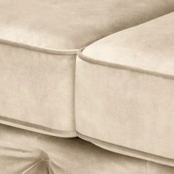 Red Living Canapé d’angle Grotta - Velours Tomi: Créme - Isocèles - Sans fonction couchage -Canapés Soldes Magasin 1000299054 211214 18030101598 DETAILS P000000001000299054