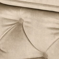 Red Living Canapé d’angle Grotta - Velours Tomi: Créme - Isocèles - Sans fonction couchage -Canapés Soldes Magasin 1000299054 211214 18030101609 DETAILS P000000001000299054