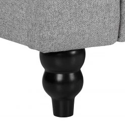 Red Living Canapé d’angle Lovis - Tissu Jazy: Gris clair - Méridienne longue à droite (vue de face) -Canapés Soldes Magasin 1000299088 211214 18031901898 DETAILS P000000001000299088