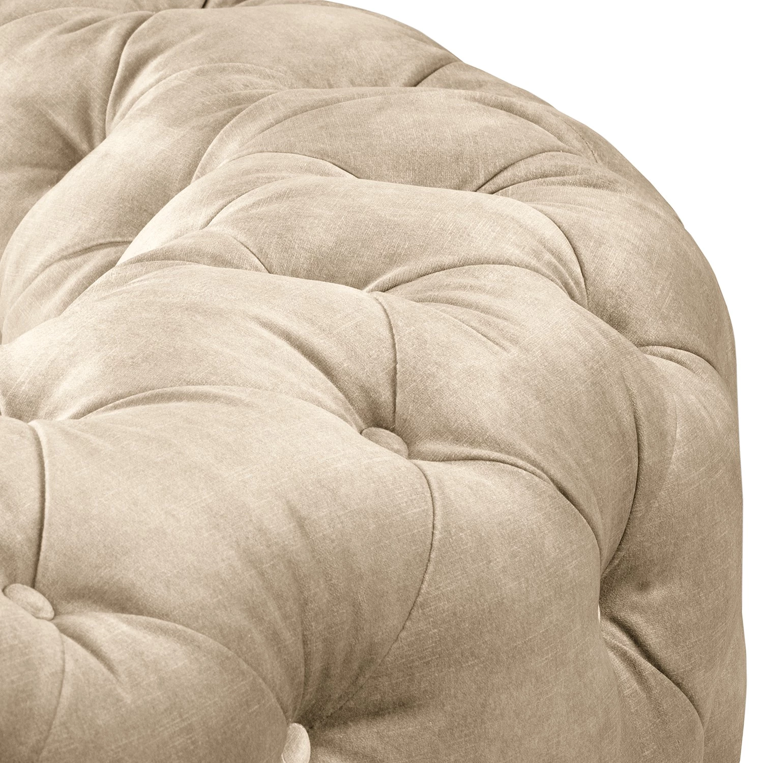 Red Living Canapé d’angle Merlin I - Velours Tomi: Créme - Isocèles 9 Red Living Canapé d’angle Merlin I - Velours Tomi: Créme - Isocèles – Image 9