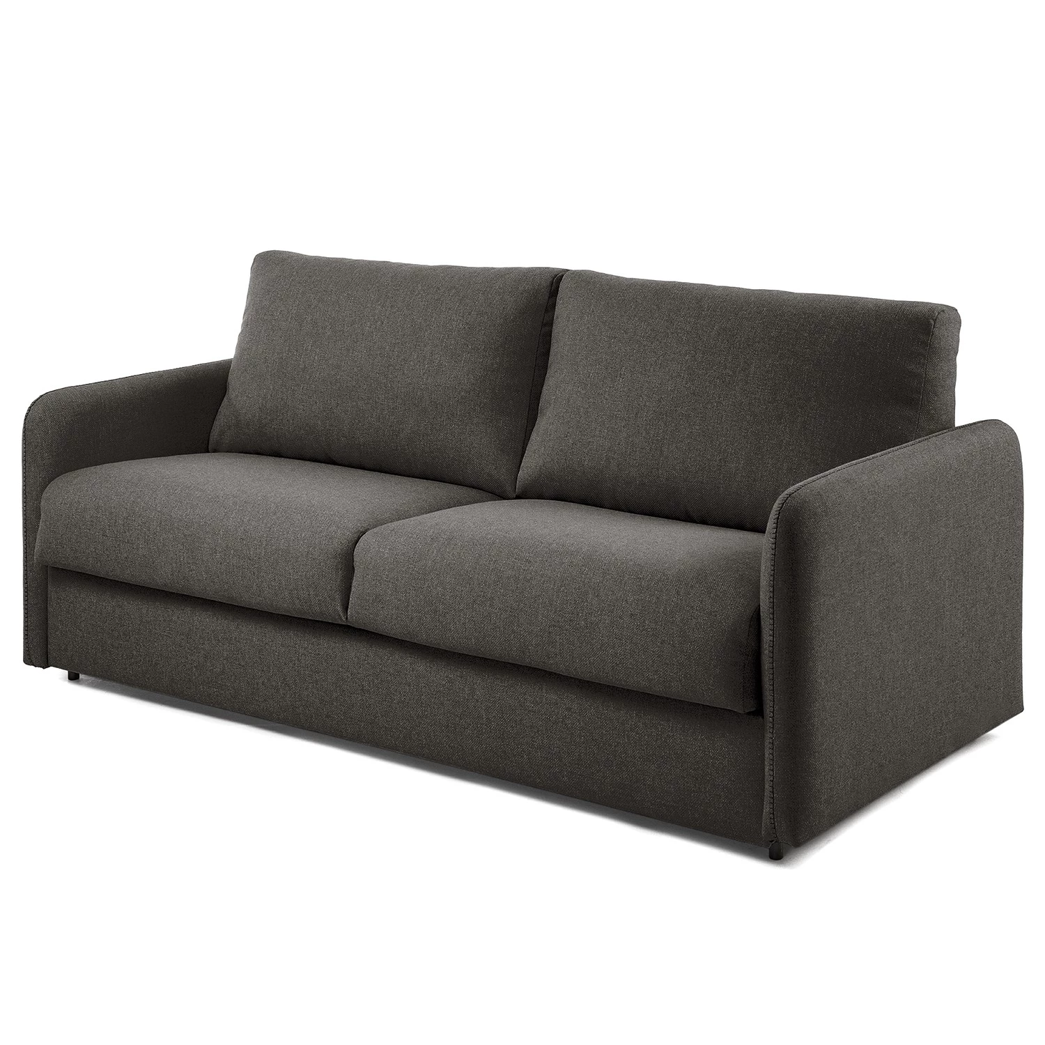 Loftscape Canapé convertible Jobo - Chenille - Tissu Chenille Chaja: Gris foncé - Largeur : 182 cm 1 Loftscape Canapé convertible Jobo - Chenille - Tissu Chenille Chaja: Gris foncé - Largeur : 182 cm