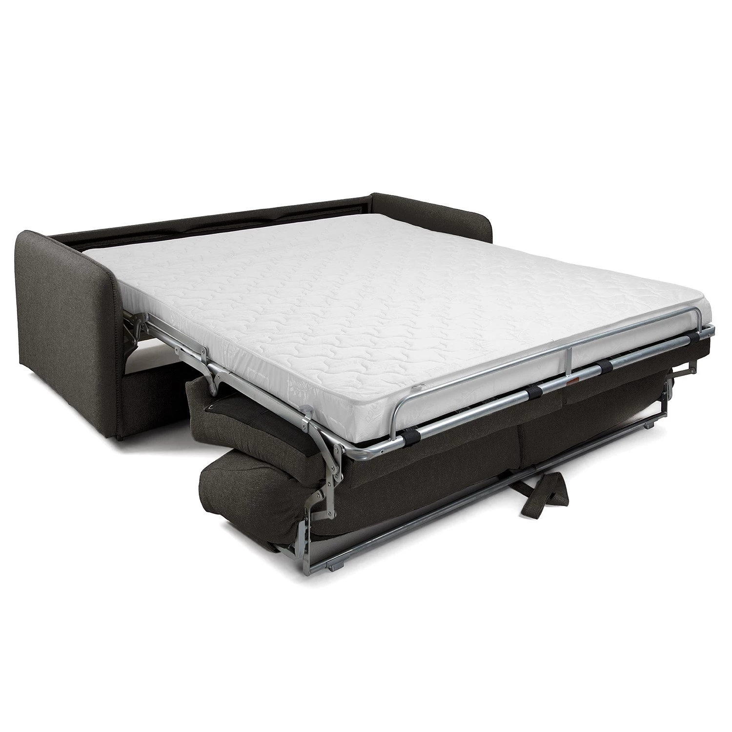 Loftscape Canapé convertible Jobo - Chenille - Tissu Chenille Chaja: Gris foncé - Largeur : 182 cm 2 Loftscape Canapé convertible Jobo - Chenille - Tissu Chenille Chaja: Gris foncé - Largeur : 182 cm – Image 2