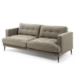 Loftscape Canapé Kastel (2 places) - Tissu Chenille Pura: Gris