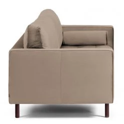 Loftscape Canapé Lazac (2 places) - Velours Juin: Taupe -Canapés Soldes Magasin 1000300373 211229 15022400288 DETAILS P000000001000300373