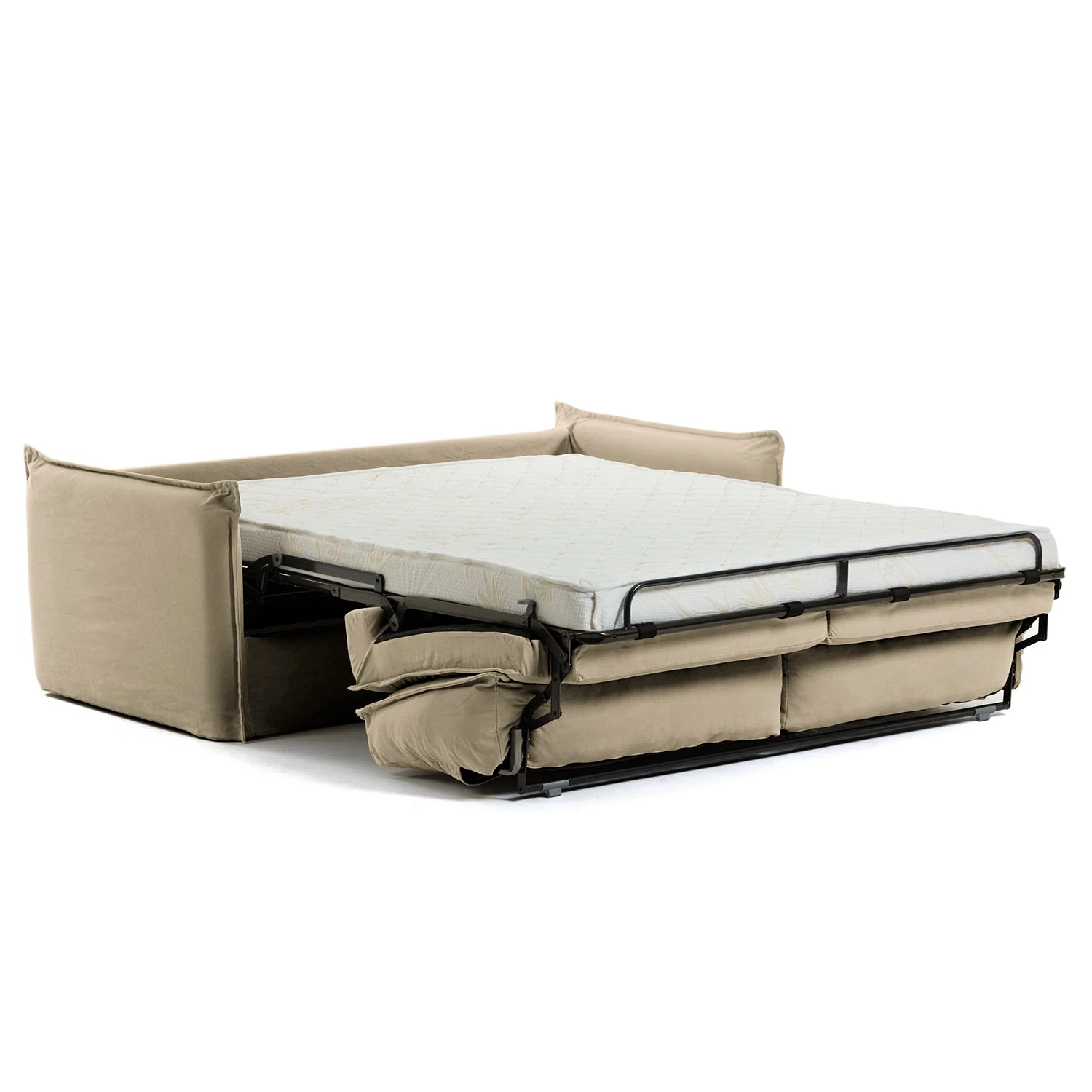 Loftscape Canapé convertible Gunn - Lin - Lin Blina: Taupe - Largeur : 202 cm 6 Loftscape Canapé convertible Gunn - Lin - Lin Blina: Taupe - Largeur : 202 cm – Image 6