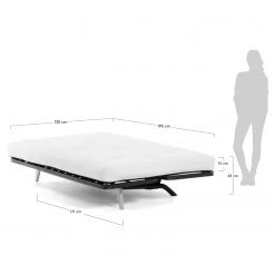 Loftscape Canapé convertible Molt - Lin - Lin Blina: Taupe -Canapés Soldes Magasin 1000300389 211229 15023400983 SKETCH DETAILS P000000001000300389 sketch