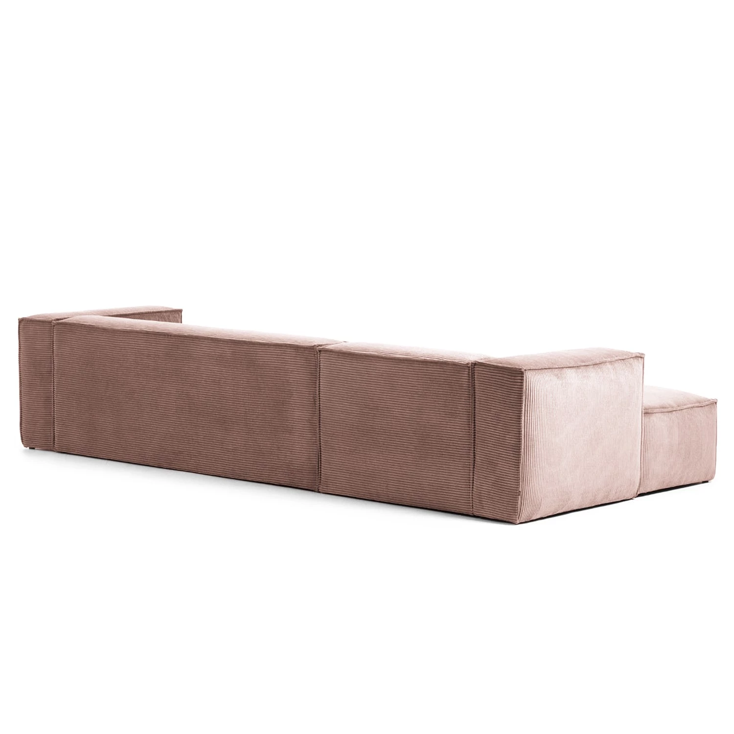 Loftscape Canapé d’angle Marita - Velours côtelé Lole: Mauve - Méridienne courte à gauche (vue de face) 7 Loftscape Canapé d’angle Marita - Velours côtelé Lole: Mauve - Méridienne courte à gauche (vue de face) – Image 7