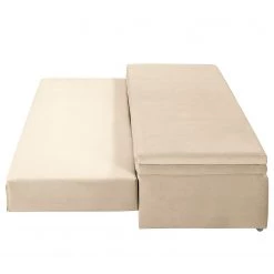 Fredriks Canapé convertible boxspring Goodlow - Velours - Velours Vaia: Crème - Avec fonction couchage 25 Fredriks Canapé convertible boxspring Goodlow - Velours - Velours Vaia: Crème - Avec fonction couchage -Canapés Soldes Magasin 1000310468 211124 103734000099 DETAILS P000000001000310468