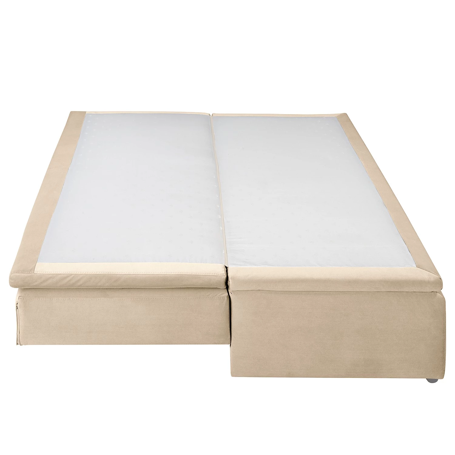 Fredriks Canapé convertible boxspring Goodlow - Velours - Velours Vaia: Crème - Avec fonction couchage 9 Fredriks Canapé convertible boxspring Goodlow - Velours - Velours Vaia: Crème - Avec fonction couchage – Image 9