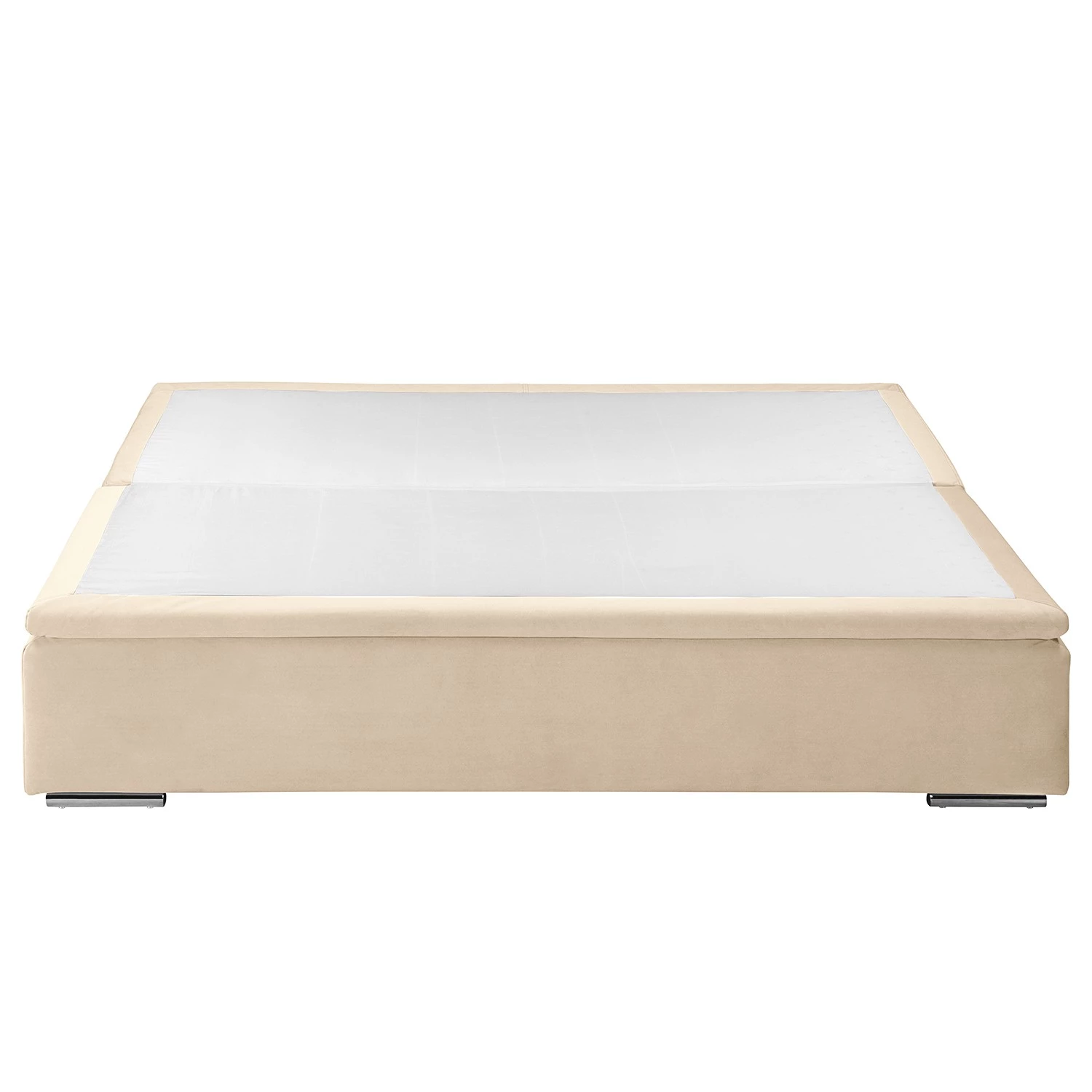 Fredriks Canapé convertible boxspring Goodlow - Velours - Velours Vaia: Crème - Avec fonction couchage 10 Fredriks Canapé convertible boxspring Goodlow - Velours - Velours Vaia: Crème - Avec fonction couchage – Image 10