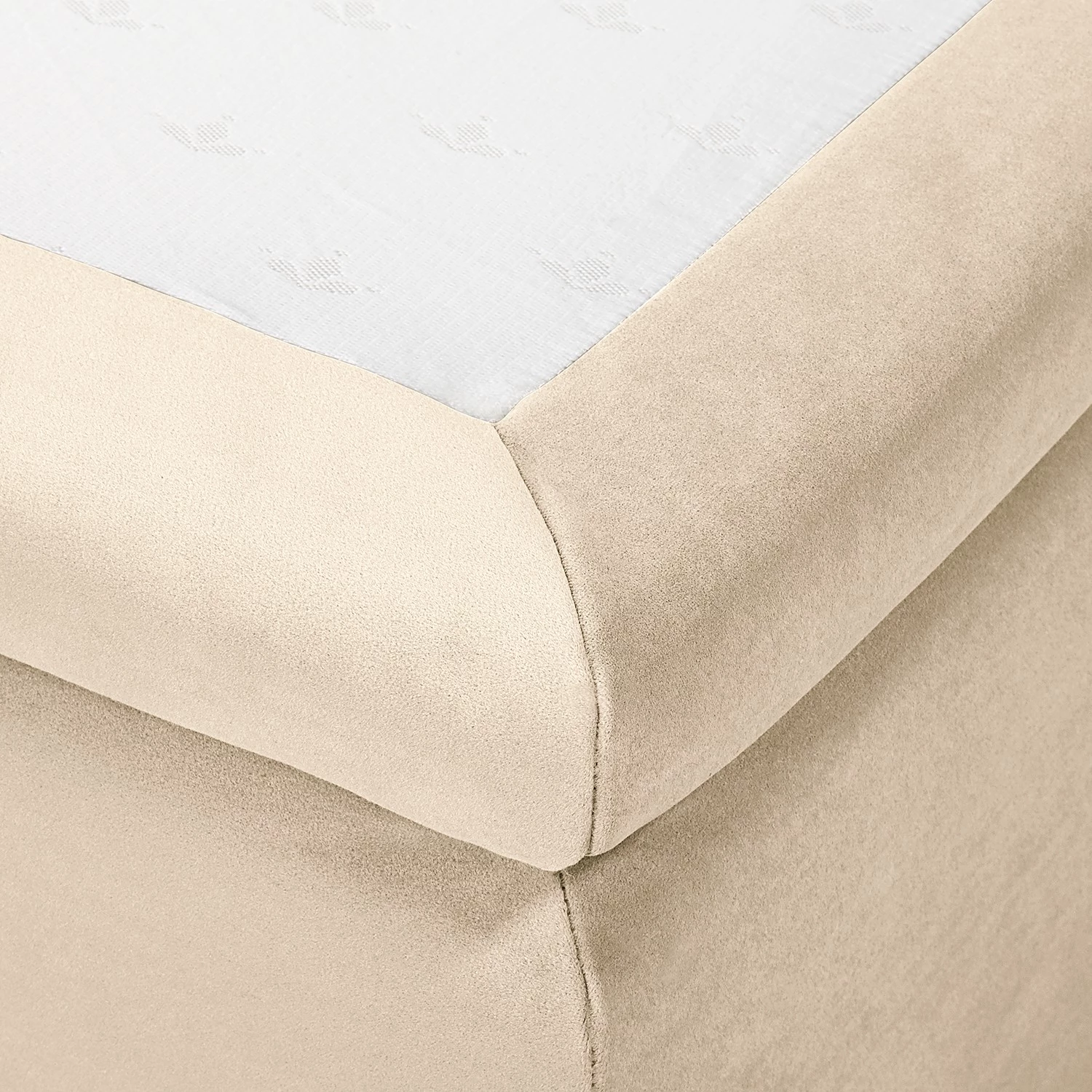 Fredriks Canapé convertible boxspring Goodlow - Velours - Velours Vaia: Crème - Avec fonction couchage 15 Fredriks Canapé convertible boxspring Goodlow - Velours - Velours Vaia: Crème - Avec fonction couchage – Image 15