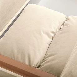 Fredriks Canapé convertible boxspring Goodlow - Velours - Velours Vaia: Crème - Avec fonction couchage 33 Fredriks Canapé convertible boxspring Goodlow - Velours - Velours Vaia: Crème - Avec fonction couchage -Canapés Soldes Magasin 1000310468 211124 103734000187 DETAILS P000000001000310468