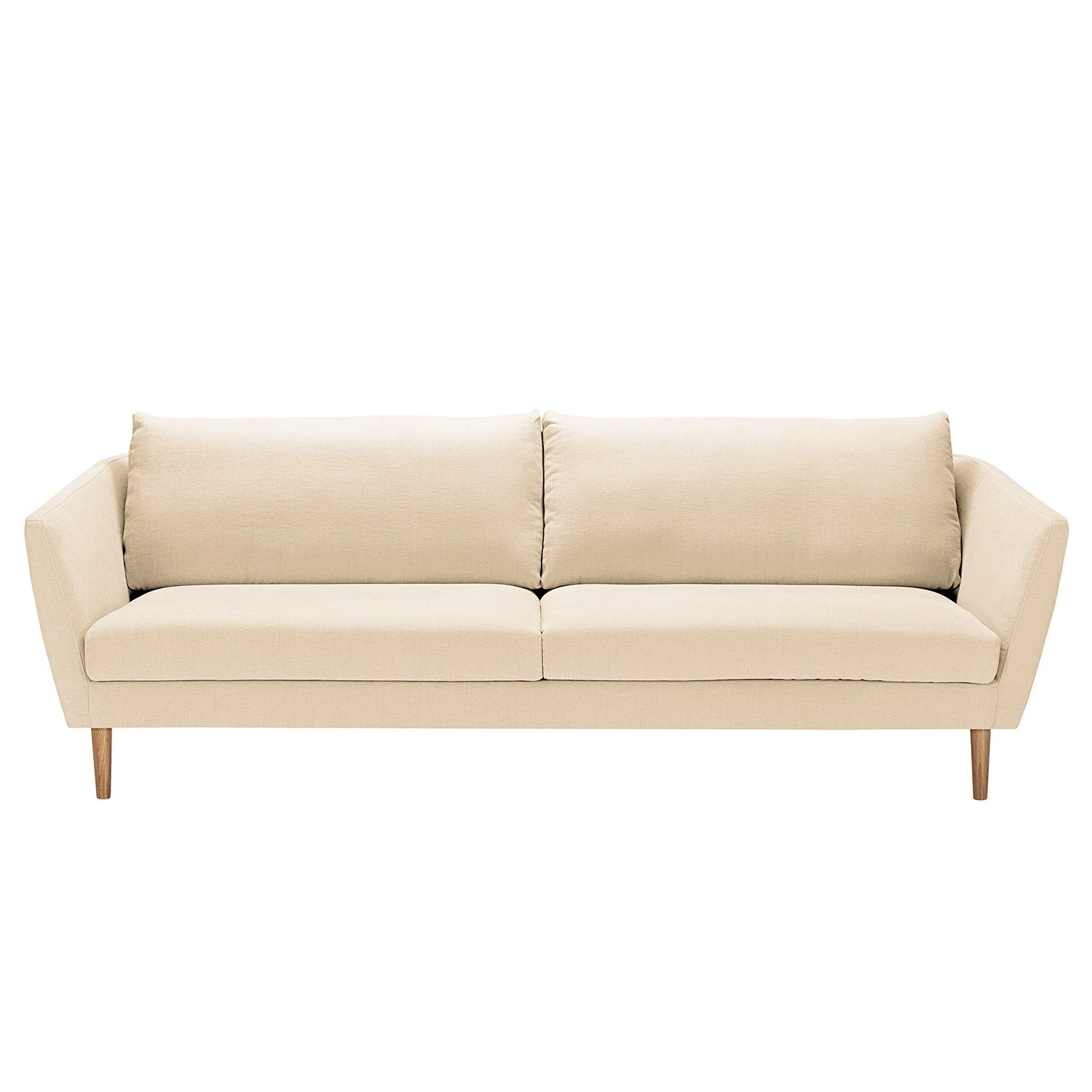 Norrwood Canapé Bubunan (3 places) - Tissu Calea: Beige 2 Norrwood Canapé Bubunan (3 places) - Tissu Calea: Beige – Image 2