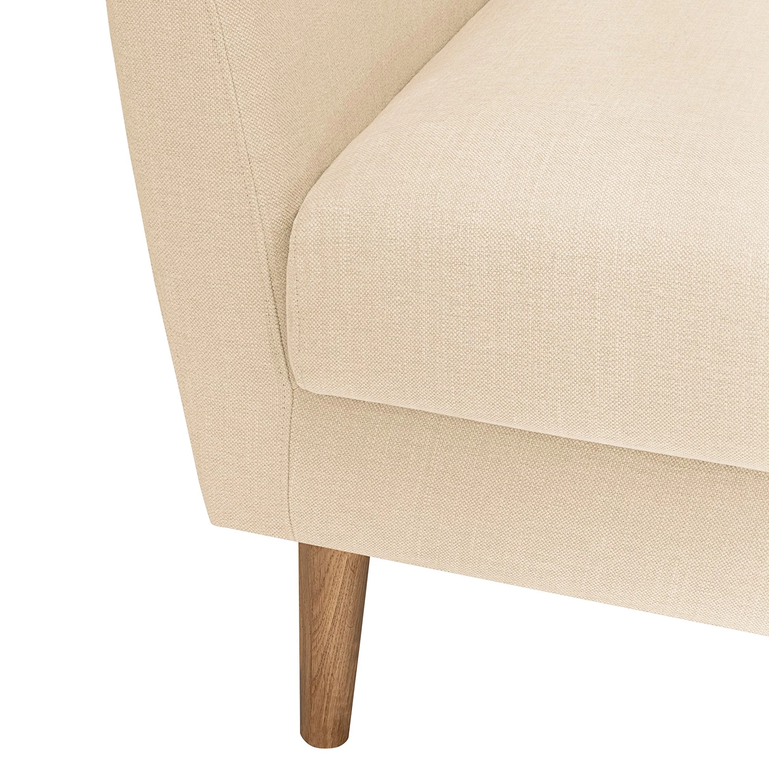 Norrwood Canapé Bubunan (3 places) - Tissu Calea: Beige 3 Norrwood Canapé Bubunan (3 places) - Tissu Calea: Beige – Image 3