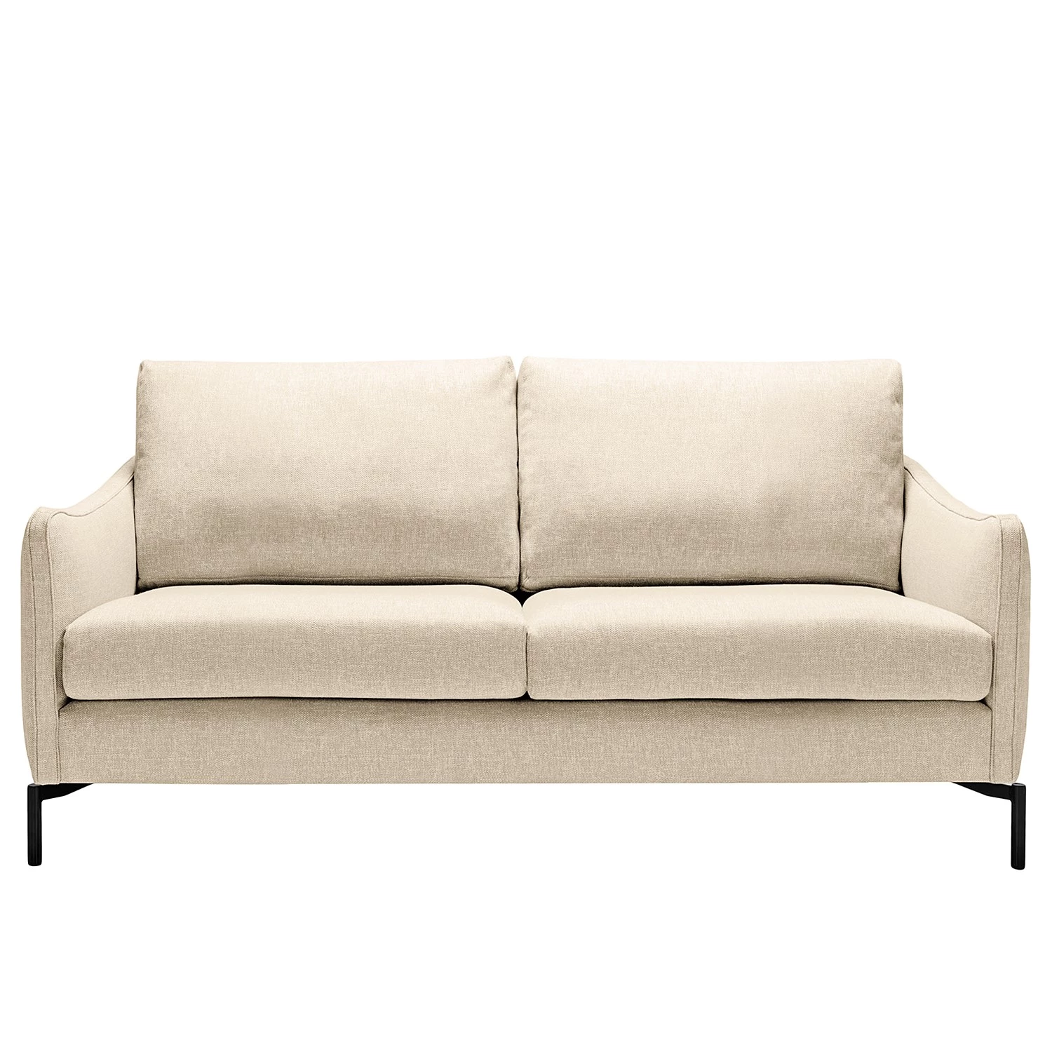 Loftscape Canapé Meissner (2/3 places) - Tissu Nandin: Coutures décoratives Beige 2 Loftscape Canapé Meissner (2/3 places) - Tissu Nandin: Coutures décoratives Beige – Image 2