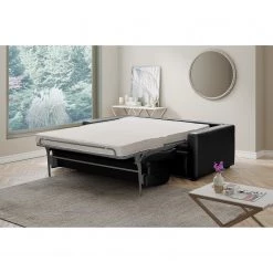Loftscape Canapé convertible Latino - Cuir Mabel: Noir - Largeur : 190 cm - Avec fonction couchage 12 Loftscape Canapé convertible Latino - Cuir Mabel: Noir - Largeur : 190 cm - Avec fonction couchage -Canapés Soldes Magasin 1000311446 211125 15160900058 MOOD DETAILS P000000001000311446 mood