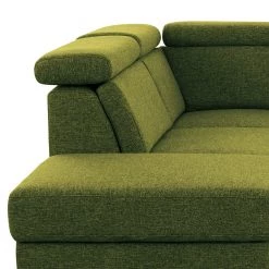 Fredriks Canapé d’angle Eustis - Tissage à plat - Tissu Amra: ert pistache - Méridienne longue à gauche (vue de face) - Sans fonction couchage -Canapés Soldes Magasin 1000314660 211221 13054001186 DETAILS P000000001000314660