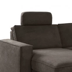 Fredriks Canapé panoramique Ford Point - Tissage à plat - Tissu Palila: Anthracite - Méridienne longue à droite (vue de face) - Avec fonction couchage -Canapés Soldes Magasin 1000314738 211221 13062901932 DETAILS P000000001000314738