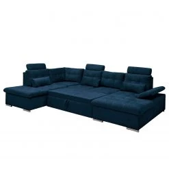 Fredriks Canapé panoramique Puntiro III - Microfibre Salvo: Bleu nuit - Méridienne courte à droite / longue à gauche (vue de face) - Avec fonction couchage 19 Fredriks Canapé panoramique Puntiro III - Microfibre Salvo: Bleu nuit - Méridienne courte à droite / longue à gauche (vue de face) - Avec fonction couchage -Canapés Soldes Magasin 1000315689 220728 060 DETAILS P000000001000315689