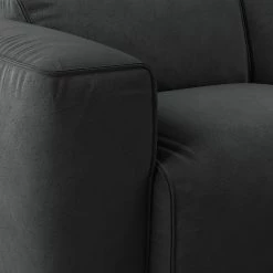 Studio Copenhagen Canapé 2 places HUDSON - Microfibre Teda: Anthracite -Canapés Soldes Magasin 1000316097 220120 13102500347 DETAILS P000000001000316097