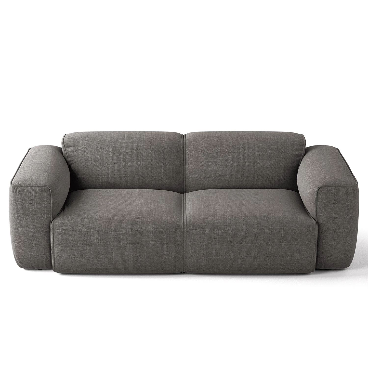 Studio Copenhagen Canapé 2 places HUDSON - Tissu Reeni: Gris foncé 5 Studio Copenhagen Canapé 2 places HUDSON - Tissu Reeni: Gris foncé – Image 5