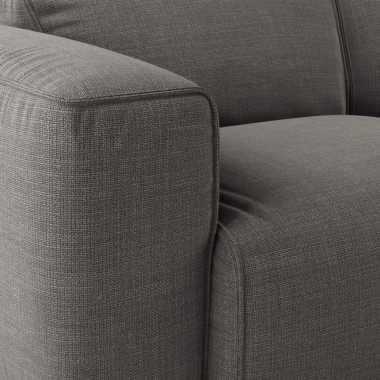 Studio Copenhagen Canapé 2 places HUDSON - Tissu Reeni: Gris foncé 6 Studio Copenhagen Canapé 2 places HUDSON - Tissu Reeni: Gris foncé – Image 6