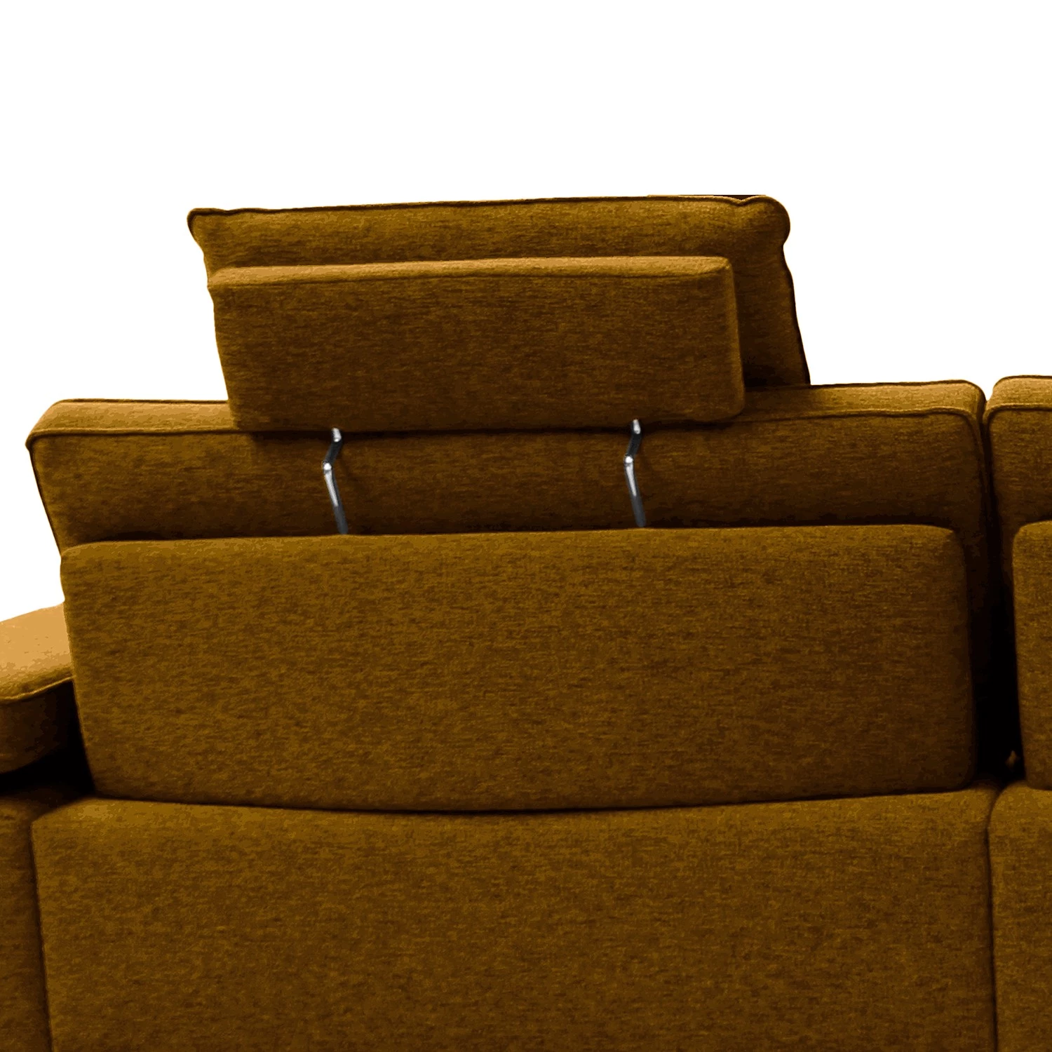 ADA trendline Canapé d’angle Palmy - Tissu - Jaune - Accoudoir monté à droite (vu de face) - Sans fonction couchage 10 ADA trendline Canapé d’angle Palmy - Tissu - Jaune - Accoudoir monté à droite (vu de face) - Sans fonction couchage – Image 10