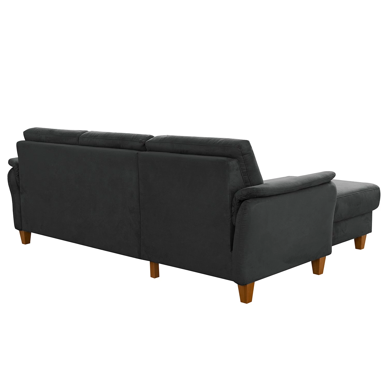 Loftscape Canapé d’angle Corvus - Microfibre Alais: Gris - Méridienne courte à gauche (vue de face) - Avec fonction couchage 6 Loftscape Canapé d’angle Corvus - Microfibre Alais: Gris - Méridienne courte à gauche (vue de face) - Avec fonction couchage – Image 6