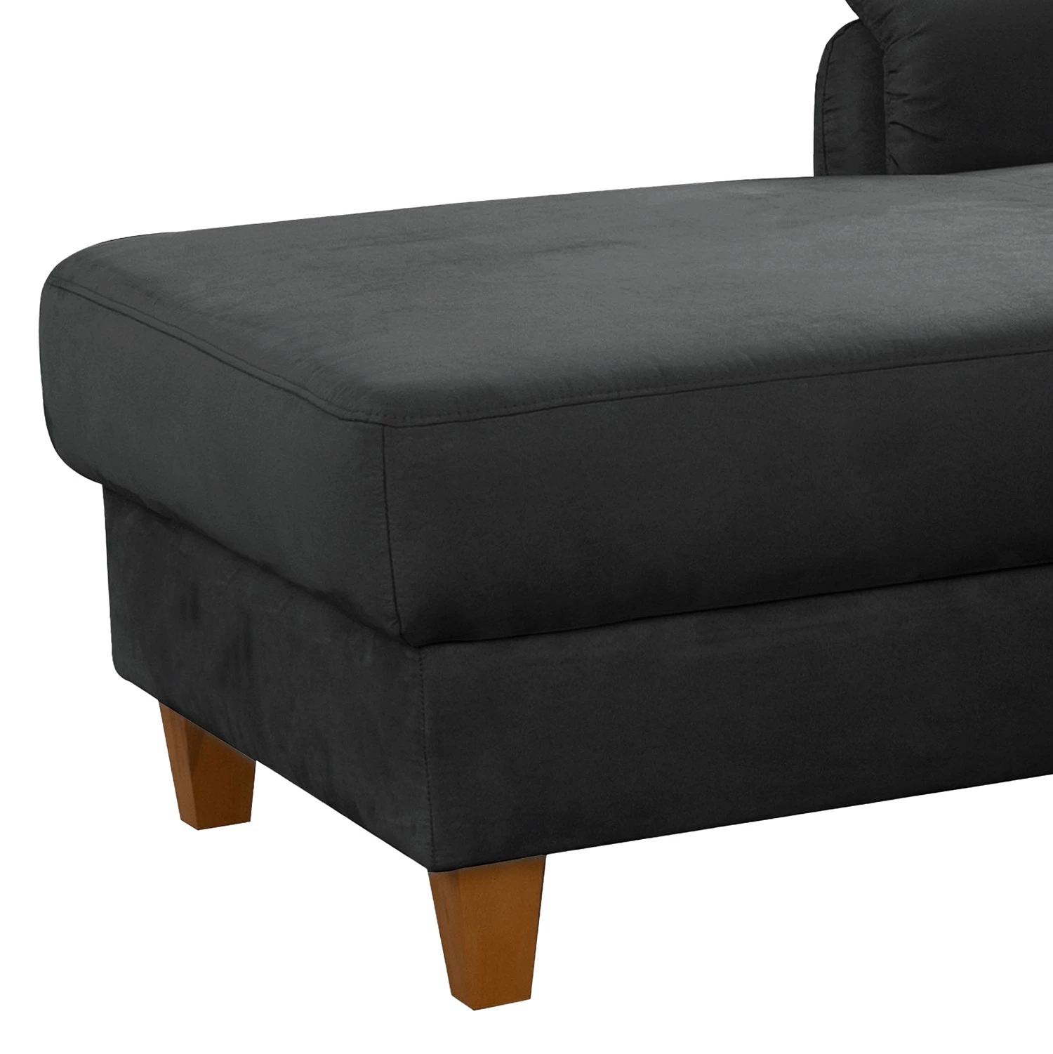 Loftscape Canapé d’angle Corvus - Microfibre Alais: Gris - Méridienne courte à gauche (vue de face) - Avec fonction couchage 9 Loftscape Canapé d’angle Corvus - Microfibre Alais: Gris - Méridienne courte à gauche (vue de face) - Avec fonction couchage – Image 9