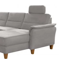 Loftscape Canapé panoramique Corvus - Microfibre Alais: Gris platine - Méridienne longue à gauche (vue de face) - Sans fonction couchage -Canapés Soldes Magasin 1000317098 220120 11552100797 DETAILS P000000001000317098