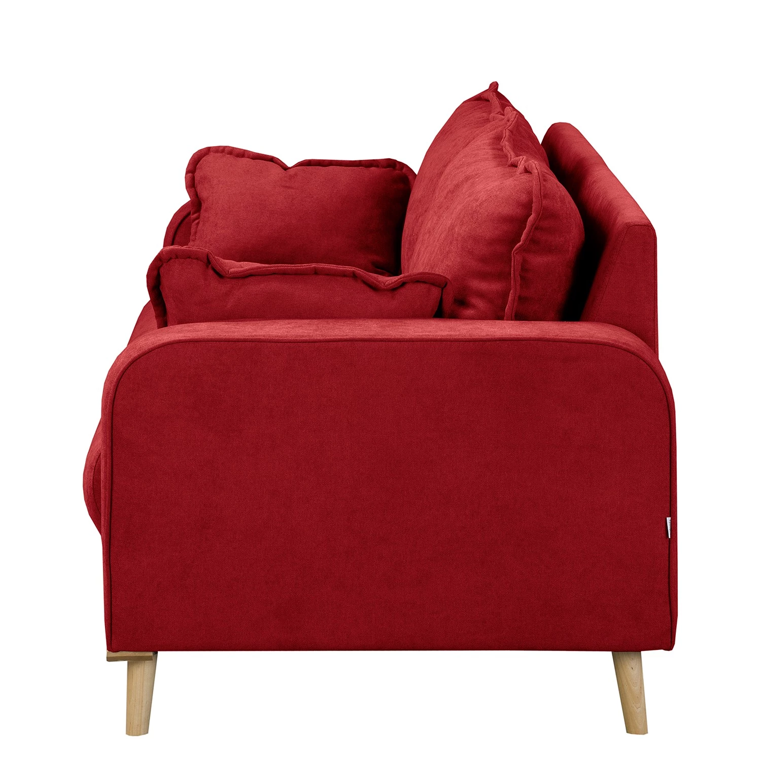 Norrwood Canapé Nante (3 places) - Microfibre Enza: Rouge 3 Norrwood Canapé Nante (3 places) - Microfibre Enza: Rouge – Image 3