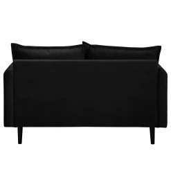 Norrwood Canapé Palawan (2 places) - Velours Ravi: Noir -Canapés Soldes Magasin 1000330037 220304 050 DETAILS P000000001000330037