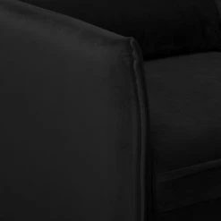 Norrwood Canapé Palawan (2 places) - Velours Ravi: Noir -Canapés Soldes Magasin 1000330037 220304 062 DETAILS P000000001000330037