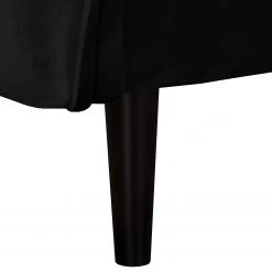 Norrwood Canapé Palawan (2 places) - Velours Ravi: Noir -Canapés Soldes Magasin 1000330037 220304 064 DETAILS P000000001000330037