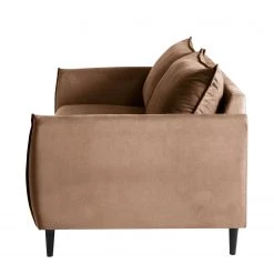 Norrwood Canapé Palawan (3 places) - Microfibre Jada: Marron foncé -Canapés Soldes Magasin 1000330051 220304 030 DETAILS P000000001000330051