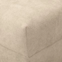 Norrwood Canapé d’angle Meyford - Microfibre Enza: Créme - Méridienne longue à droite (vue de face) - Sans repose-pieds -Canapés Soldes Magasin 1000330061 220304 077 DETAILS P000000001000330061