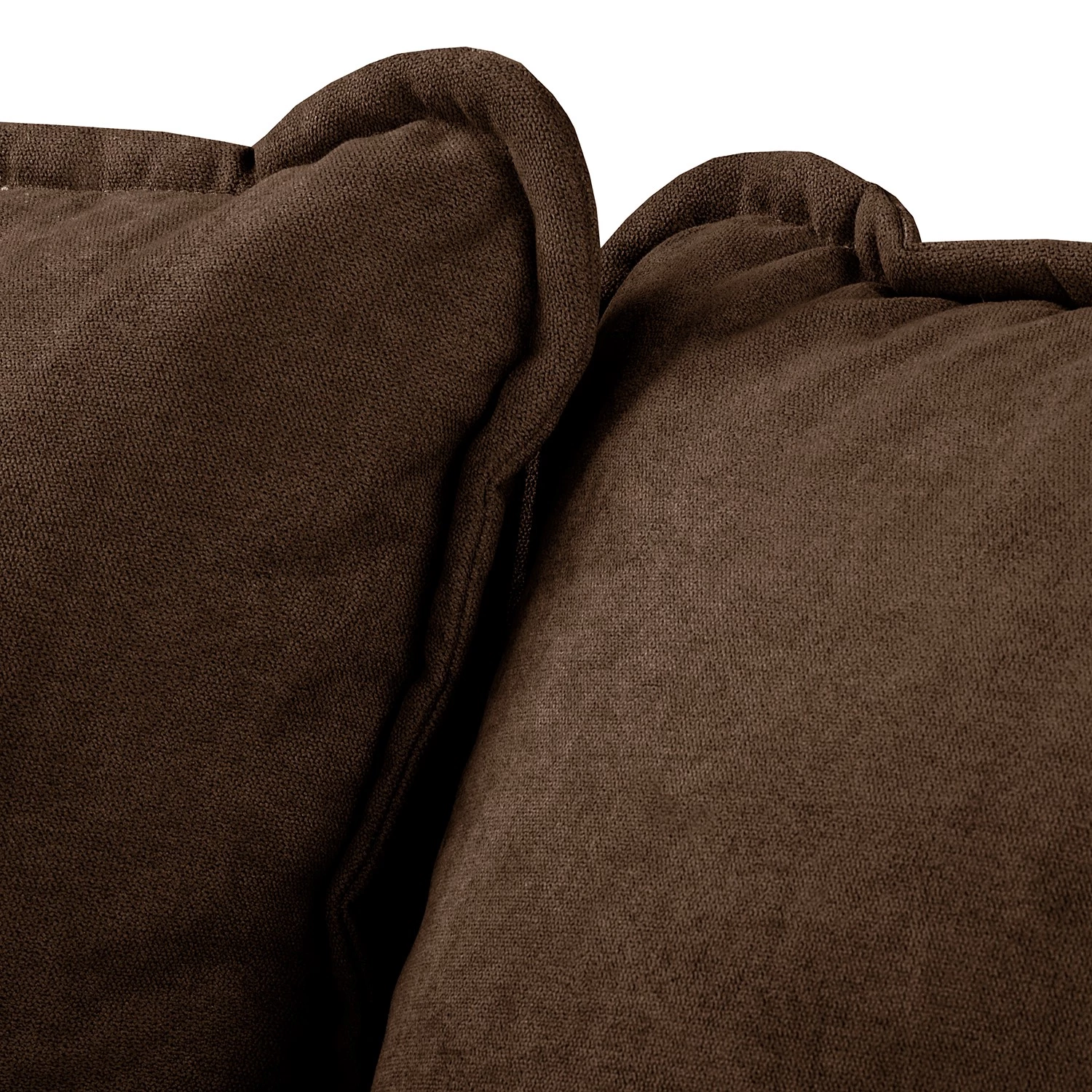 Norrwood Canapé d’angle Nante - Microfibre Enza: Chocolat - Méridienne longue à droite (vue de face) 8 Norrwood Canapé d’angle Nante - Microfibre Enza: Chocolat - Méridienne longue à droite (vue de face) – Image 8