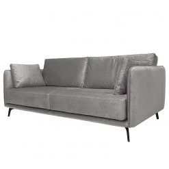 Norrwood Canapé Frederike (3 places) - Microfibre Faria: Gris