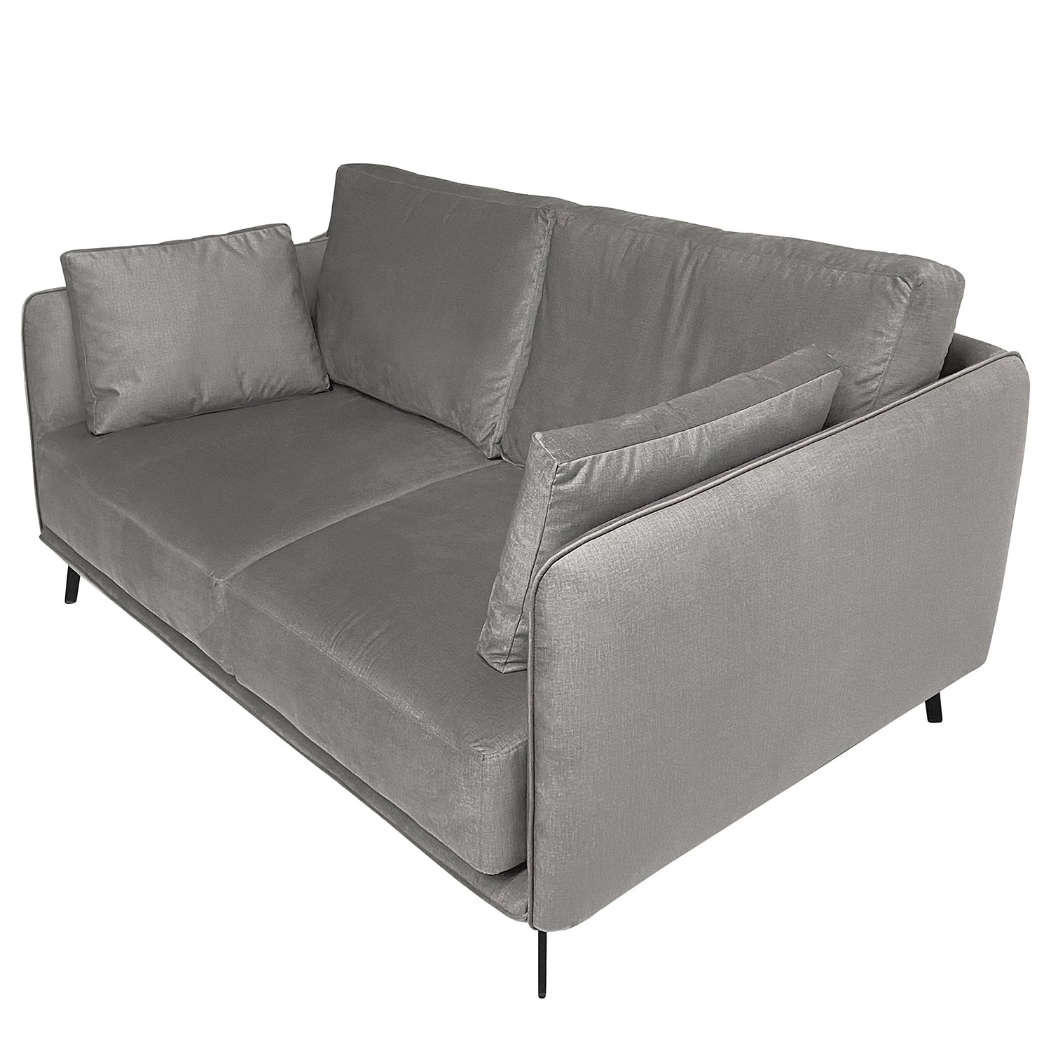 Norrwood Canapé Frederike (2 places) - Microfibre Faria: Gris 5 Norrwood Canapé Frederike (2 places) - Microfibre Faria: Gris – Image 5