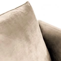 Norrwood Canapé Gobabis (3,5 places) - Velours Ravi: Créme -Canapés Soldes Magasin 1000330824 220214 090 DETAILS P000000001000330824