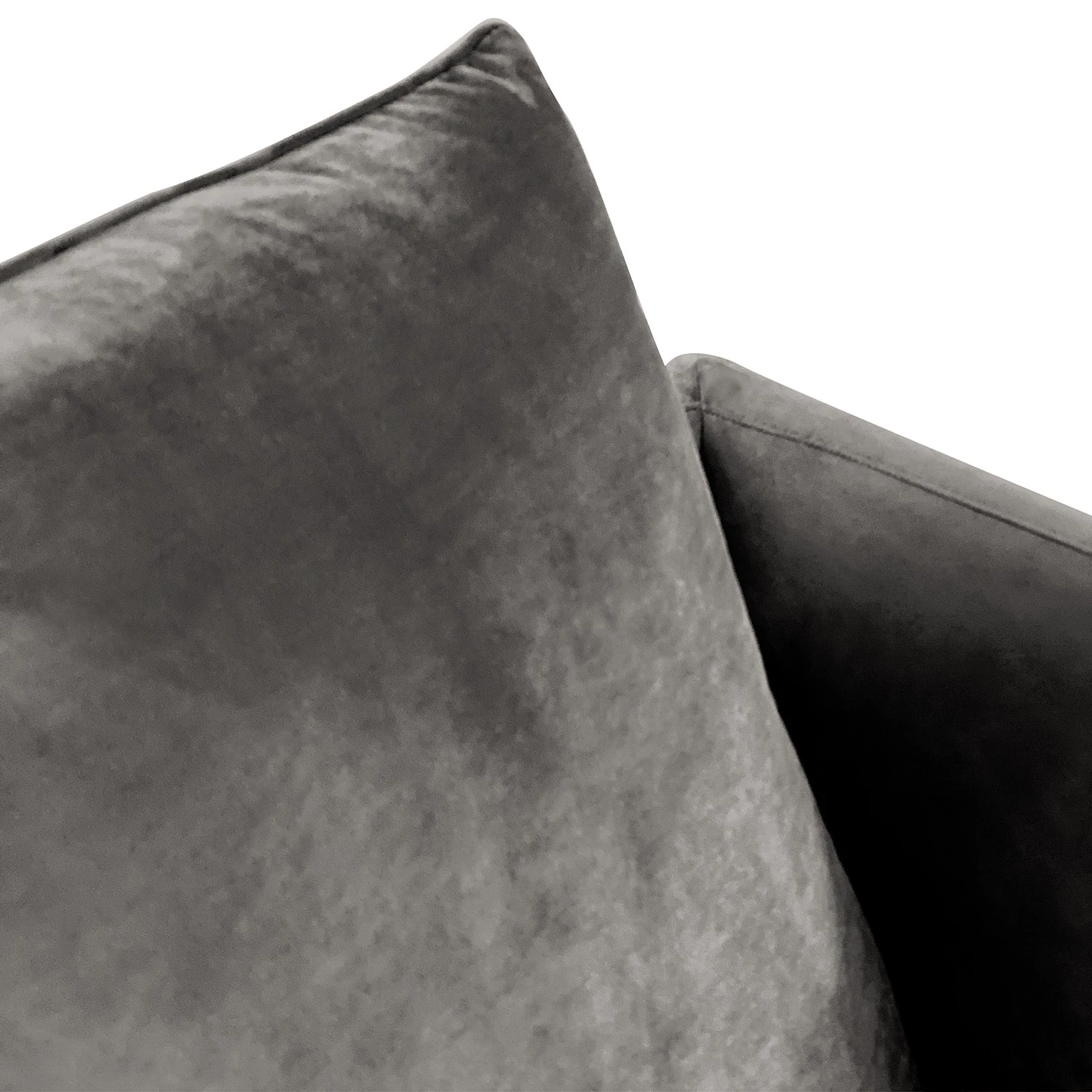 Norrwood Canapé Gobabis (3 places) - Velours Ravi: Taupe 8 Norrwood Canapé Gobabis (3 places) - Velours Ravi: Taupe – Image 8